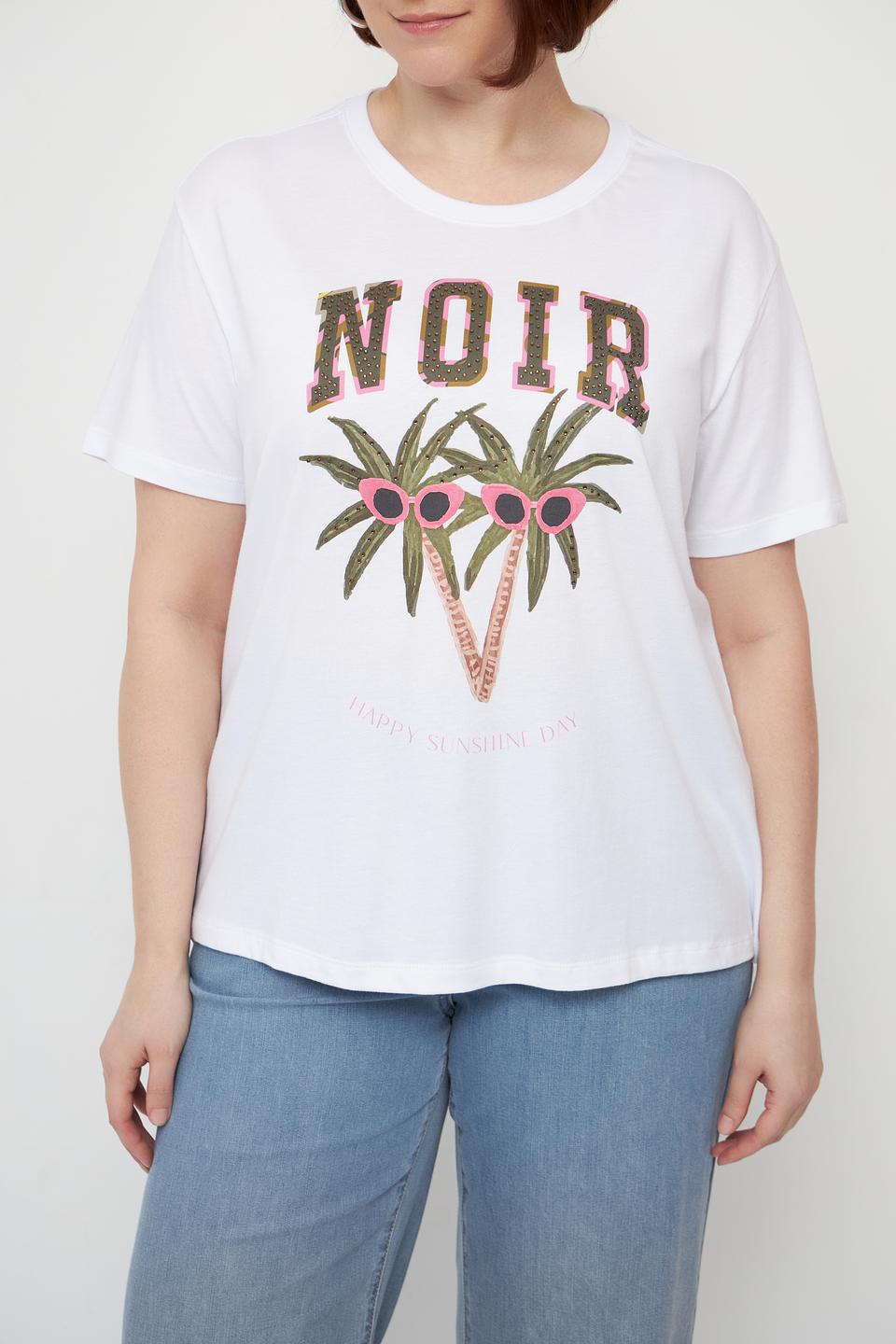Футболка Catnoir с пальмами