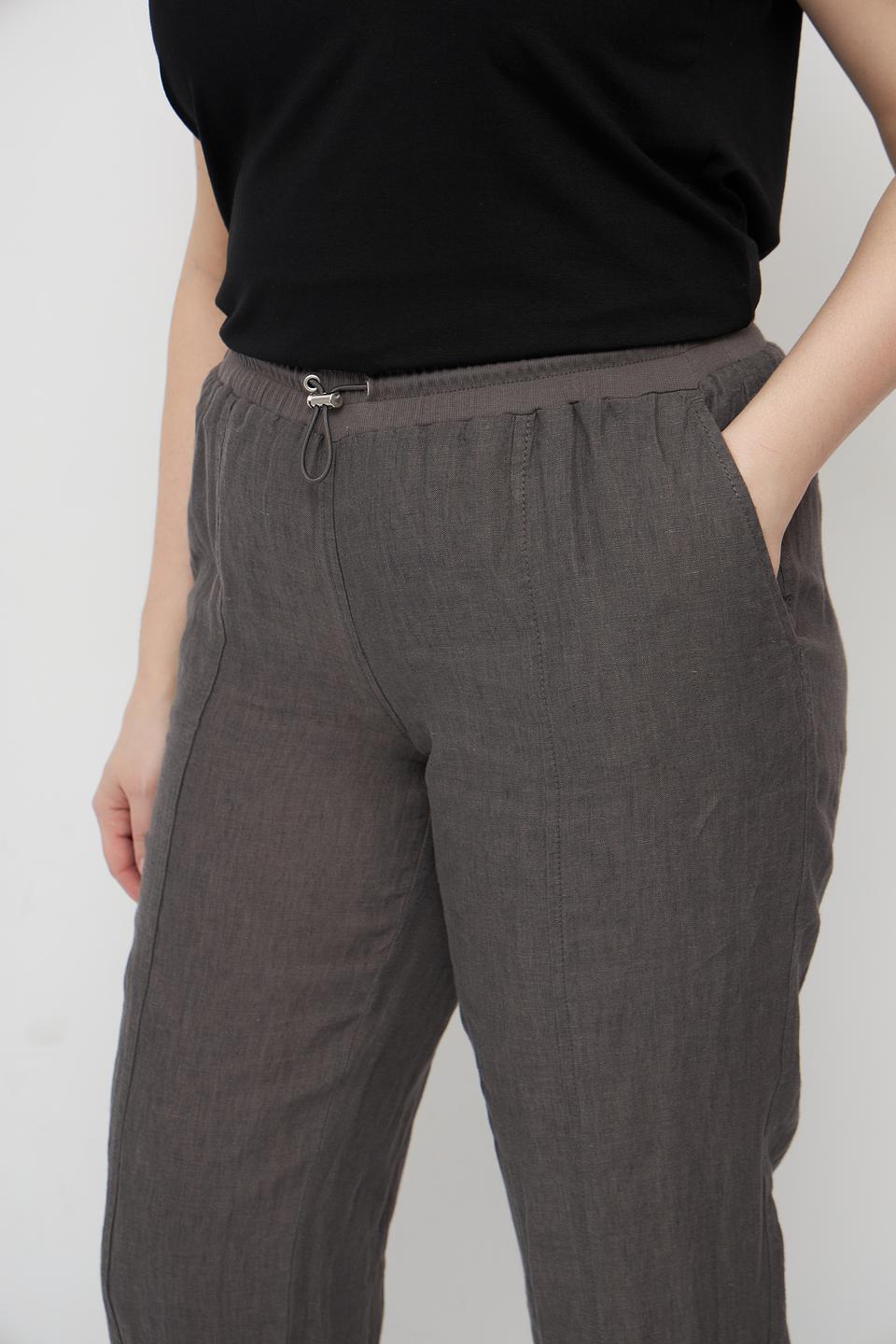 Брюки Doris Streich серые