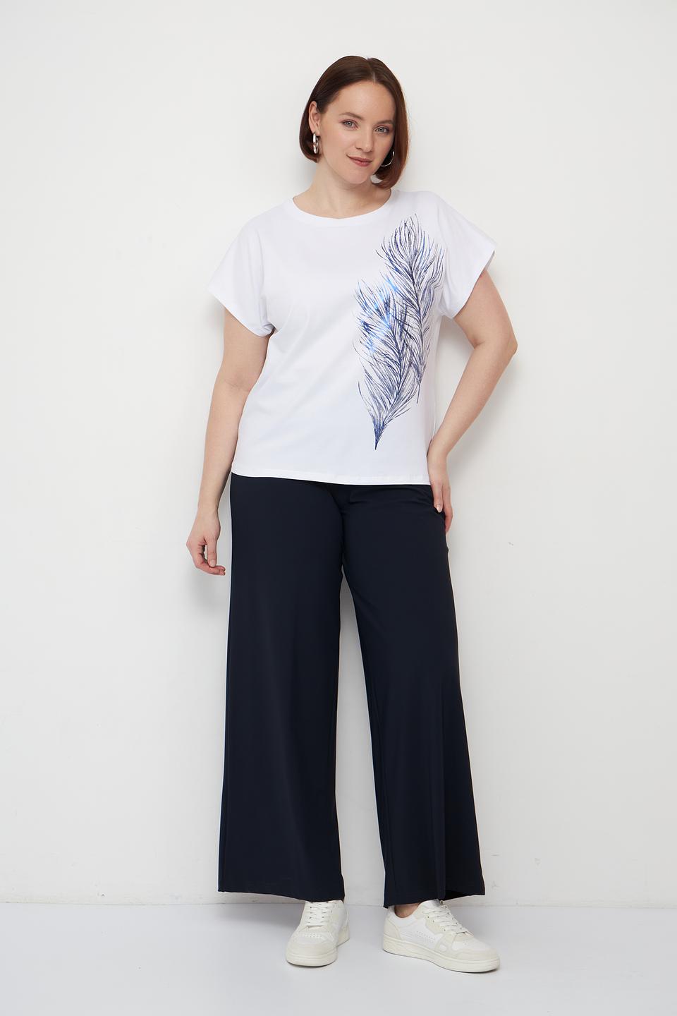 Футболка Ten ways to be с принтом