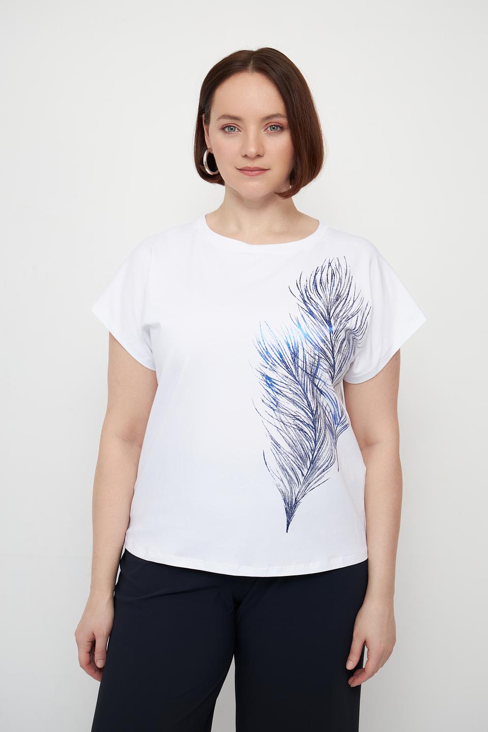 Футболка Ten ways to be с принтом