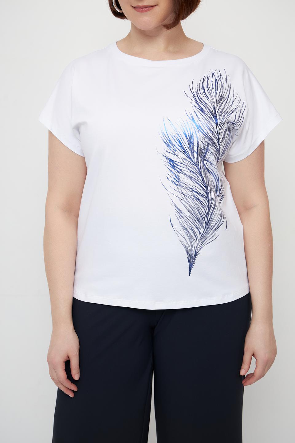 Футболка Ten ways to be с принтом