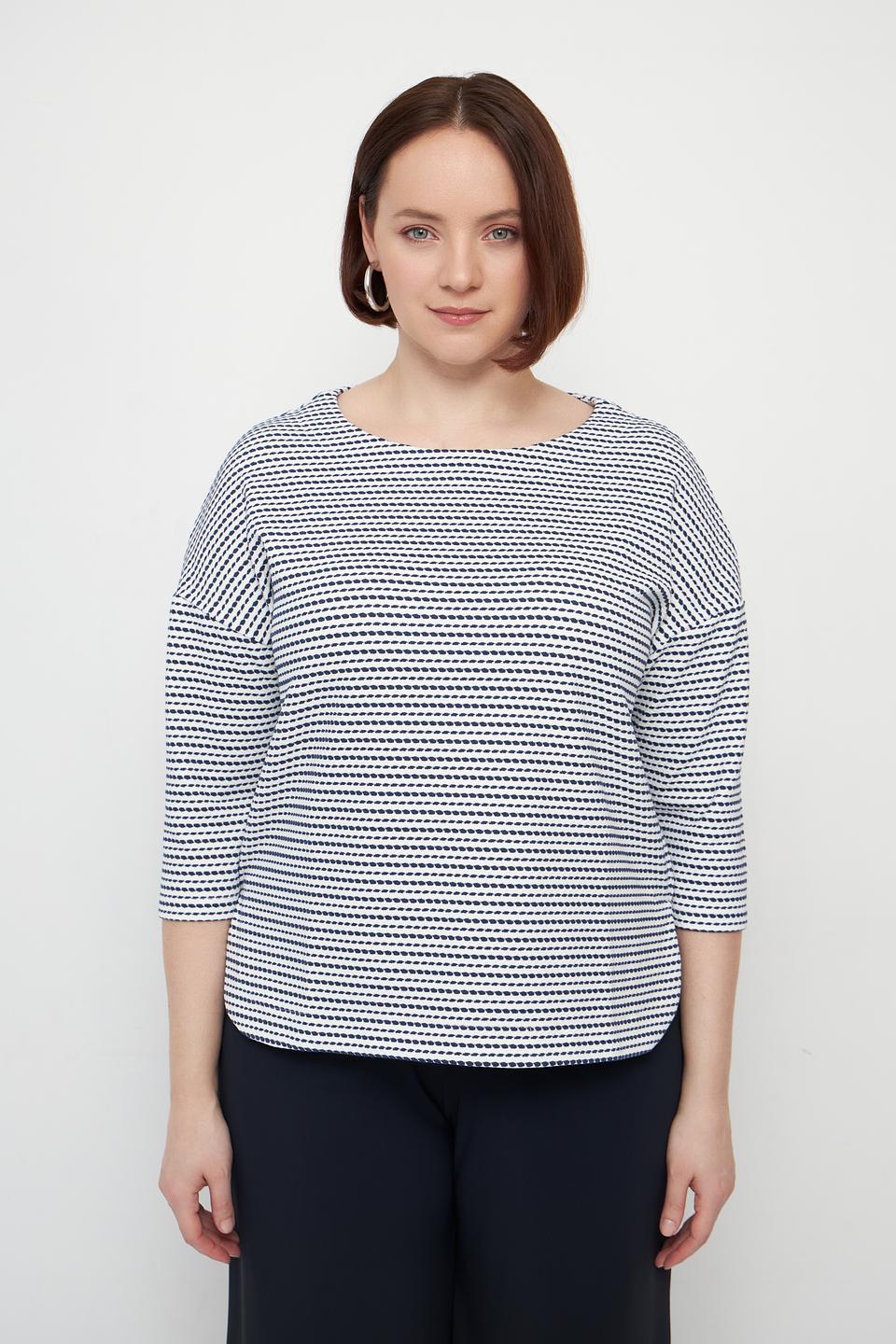 Пуловер Olsen в полоску