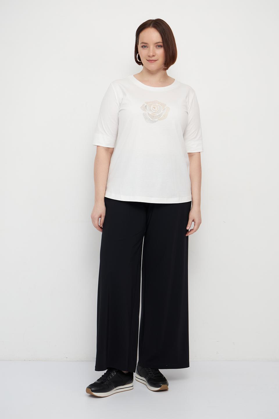 Футболка Bianca с розой
