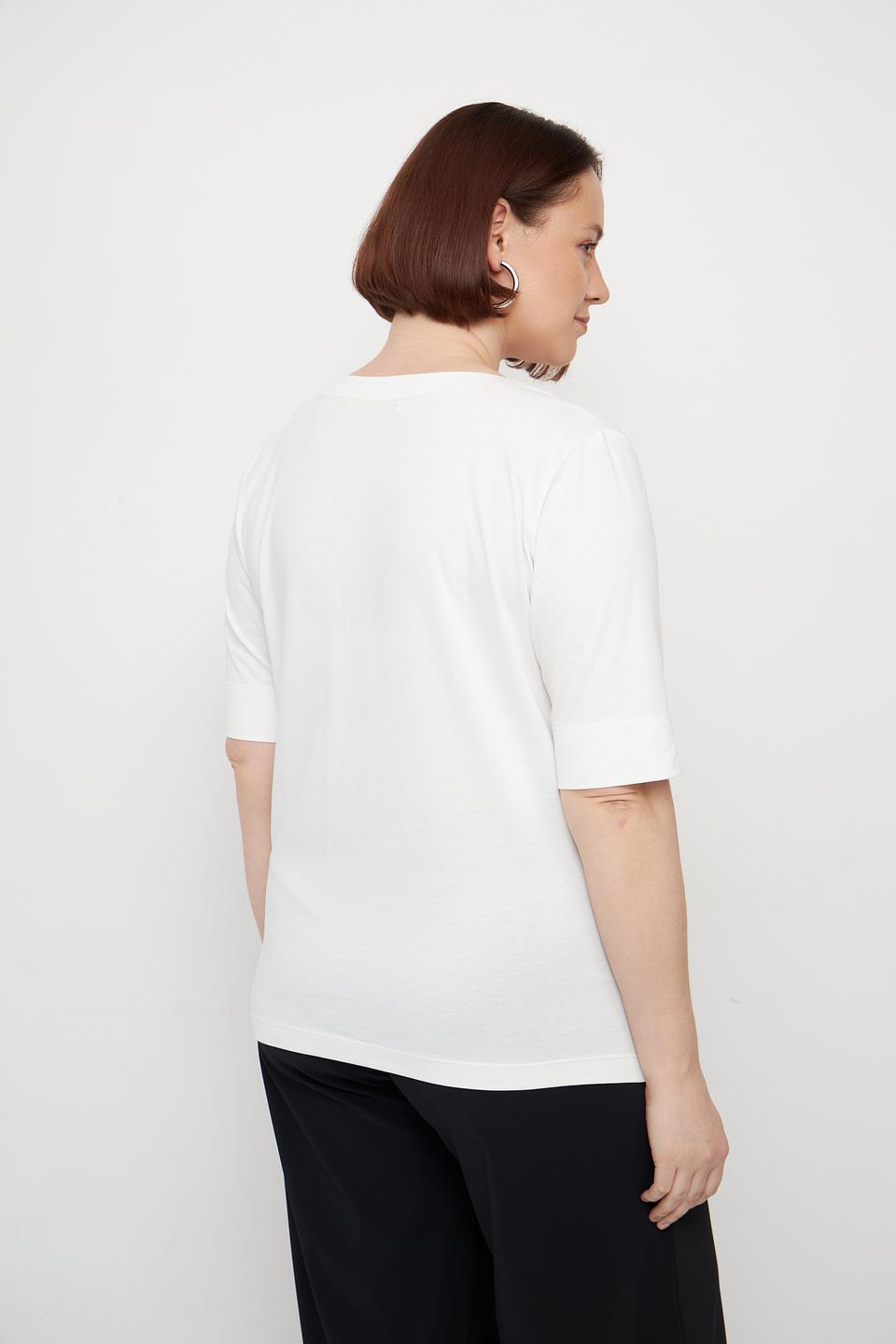 Футболка Bianca с розой