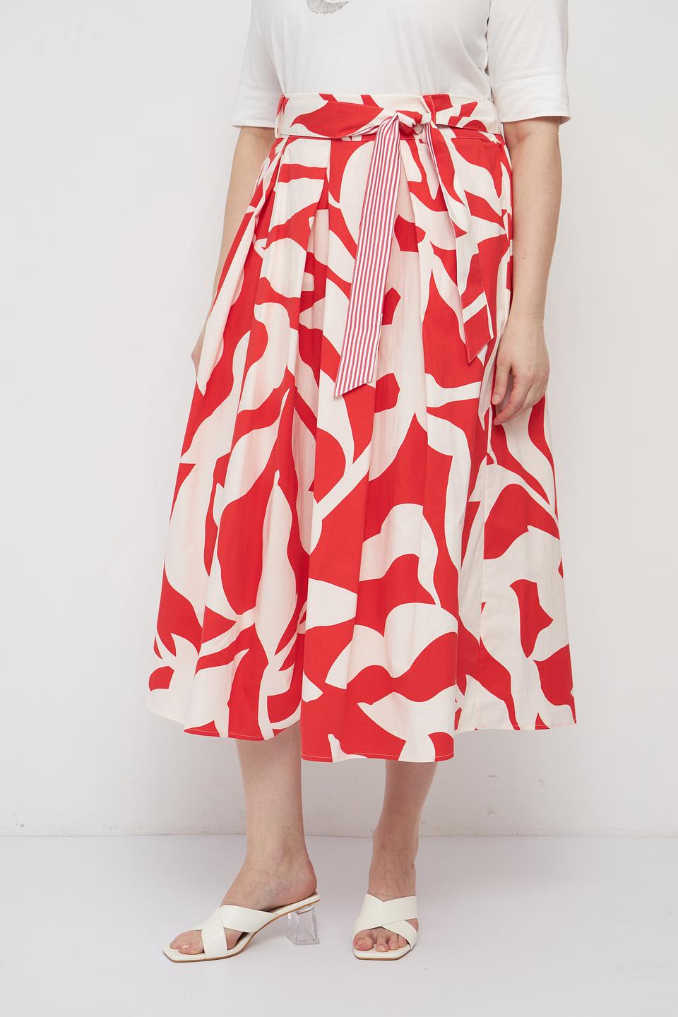 Юбка MORE and MORE с цветочным принтом