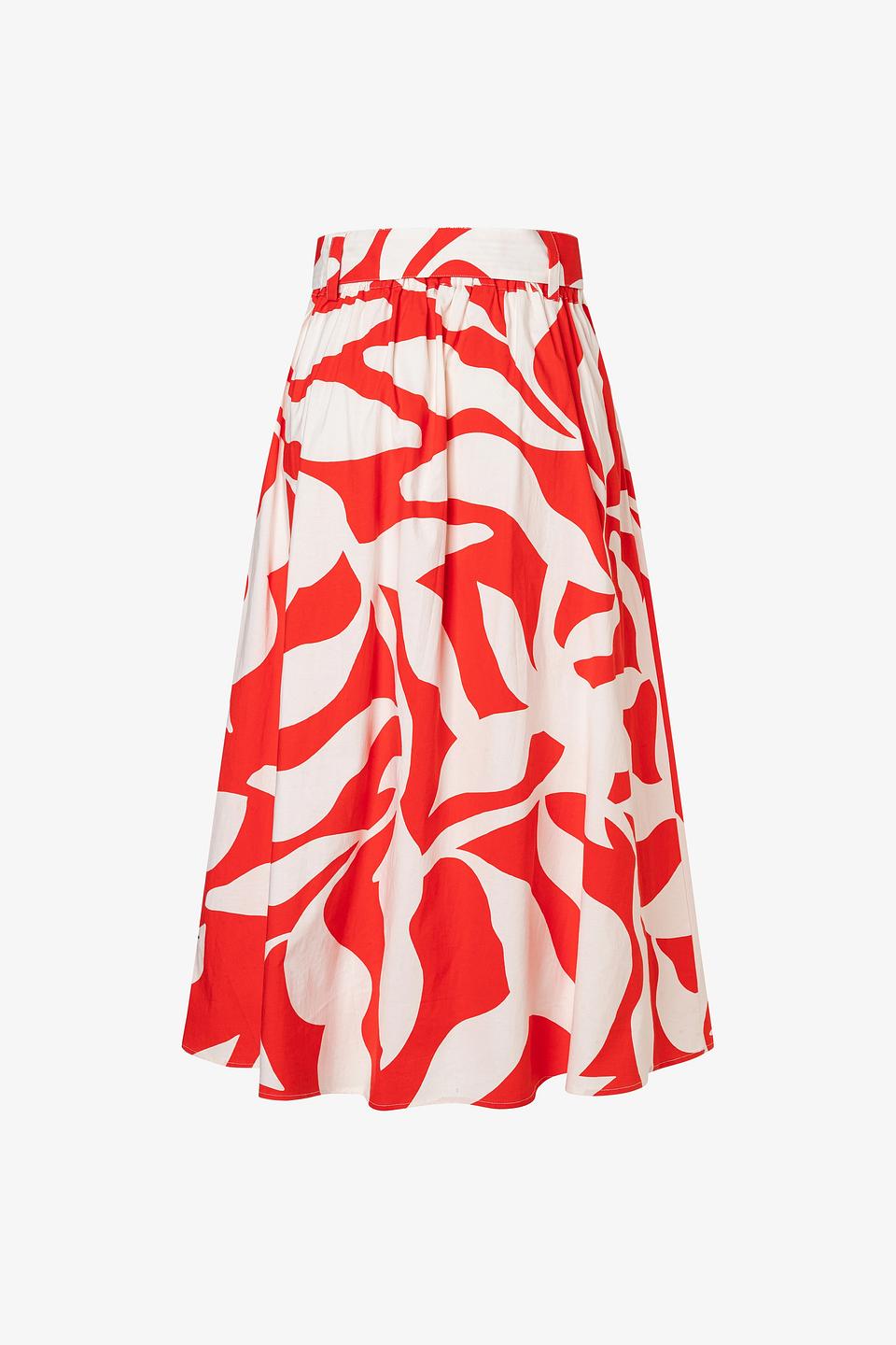 Юбка MORE and MORE с цветочным принтом