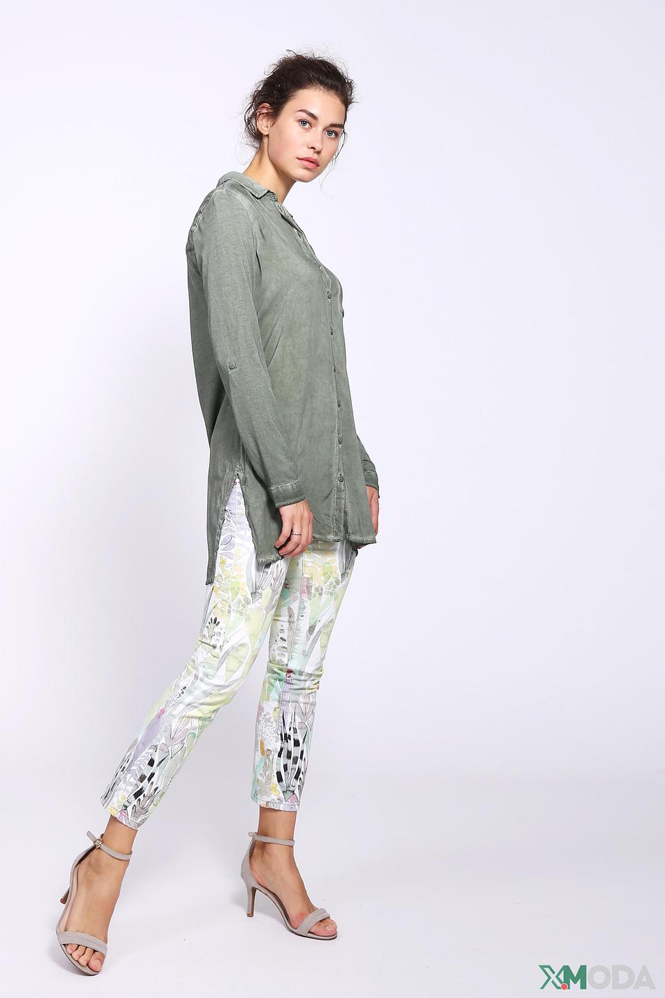 Джинсы Marc Cain с цветочным принтом