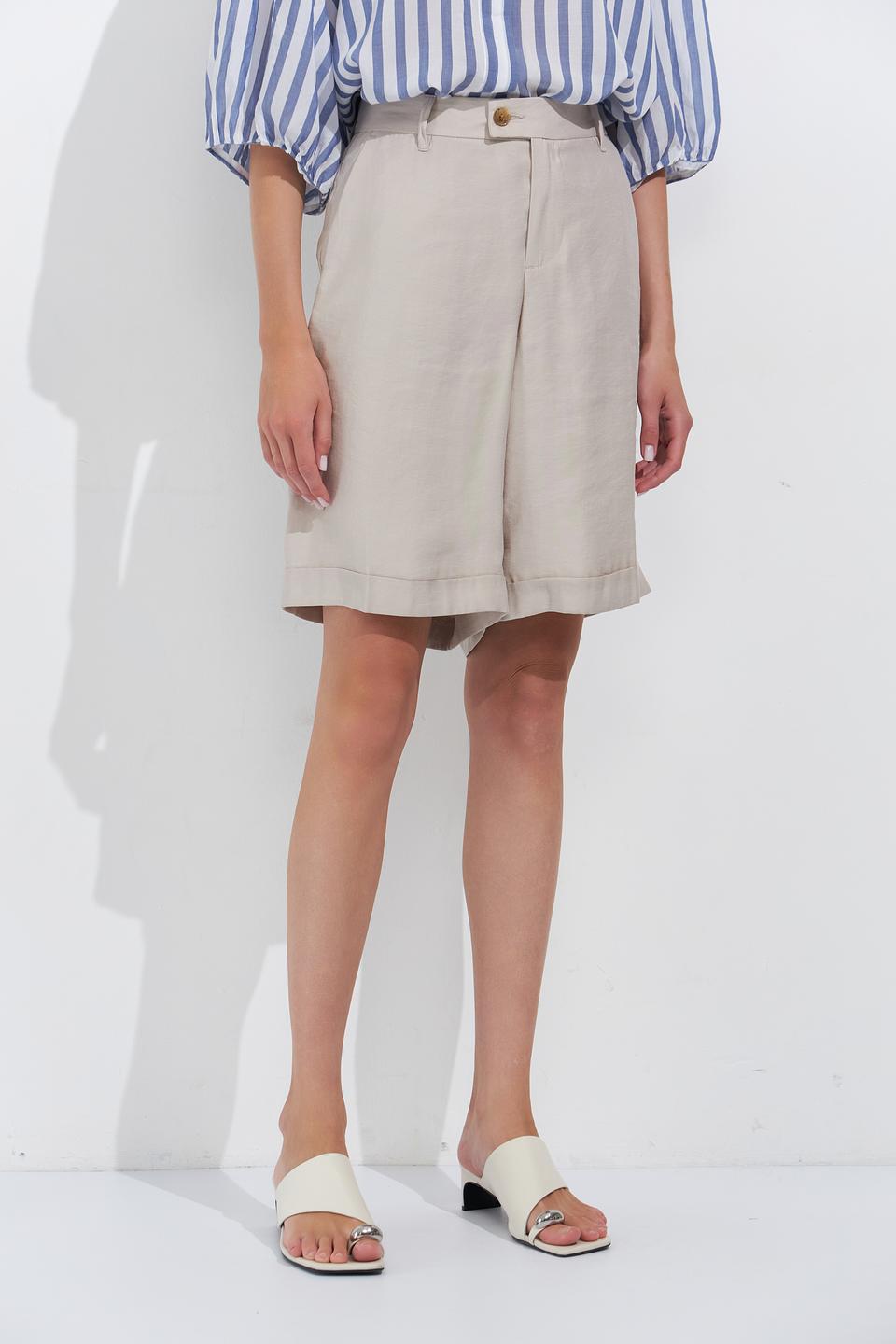 Шорты Angels бежевые