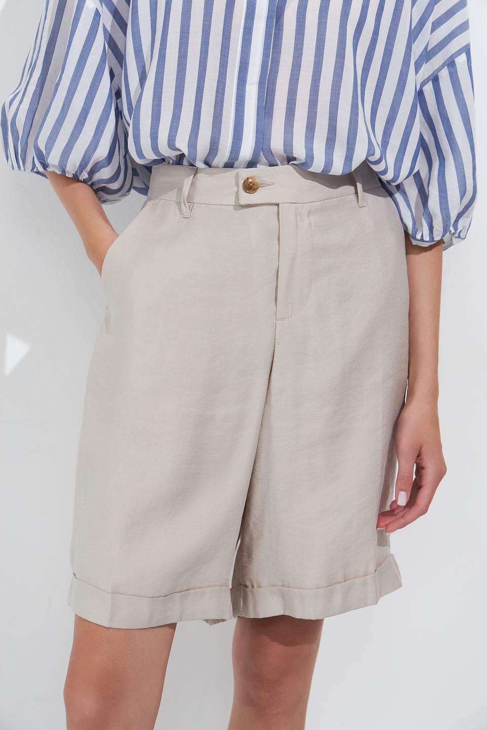 Шорты Angels бежевые