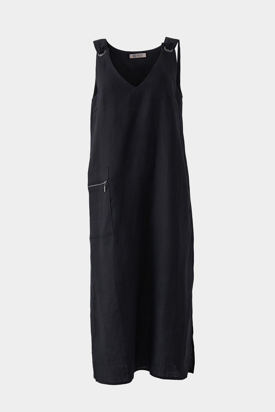 Платье Electra style льняное бежевое