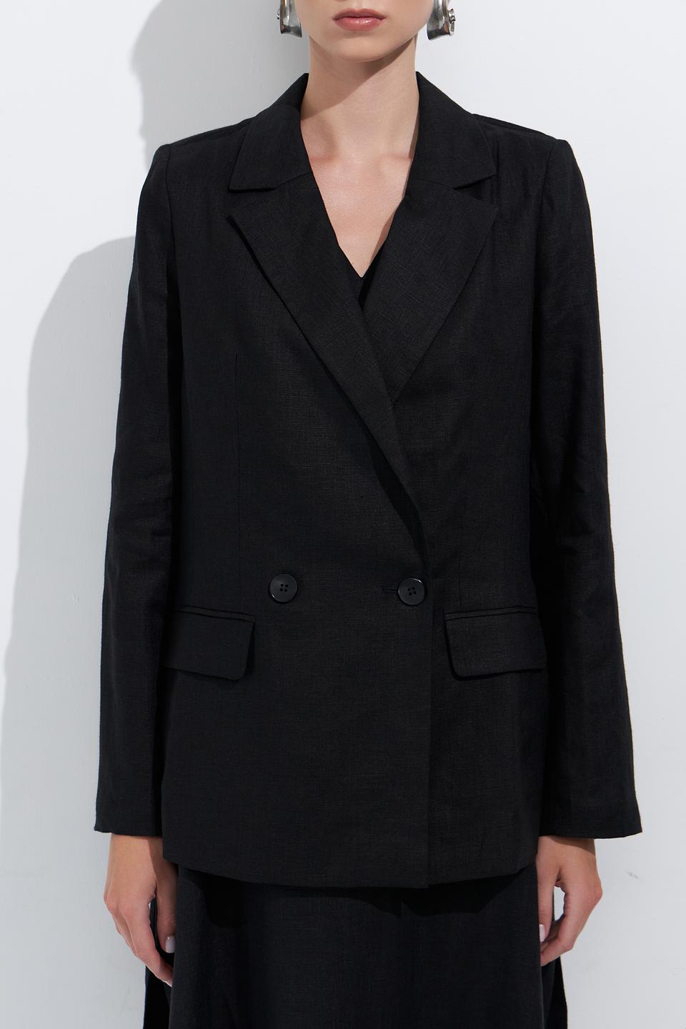 Жакет Electra style чёрный оверсайз