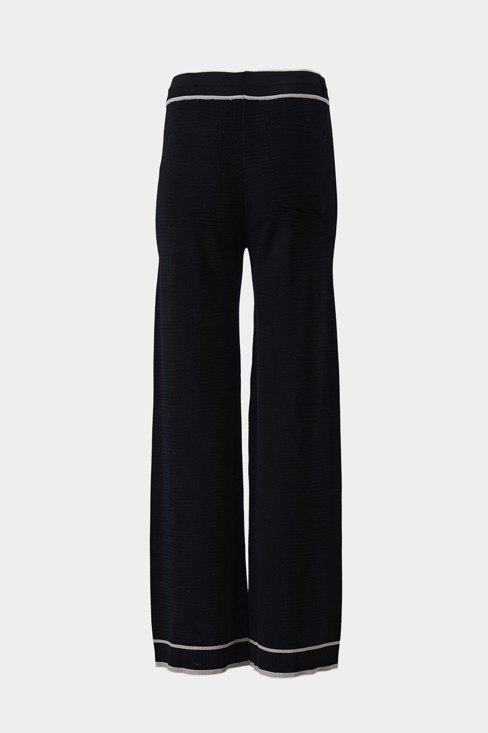 Брюки палаццо Marc Aurel чёрные