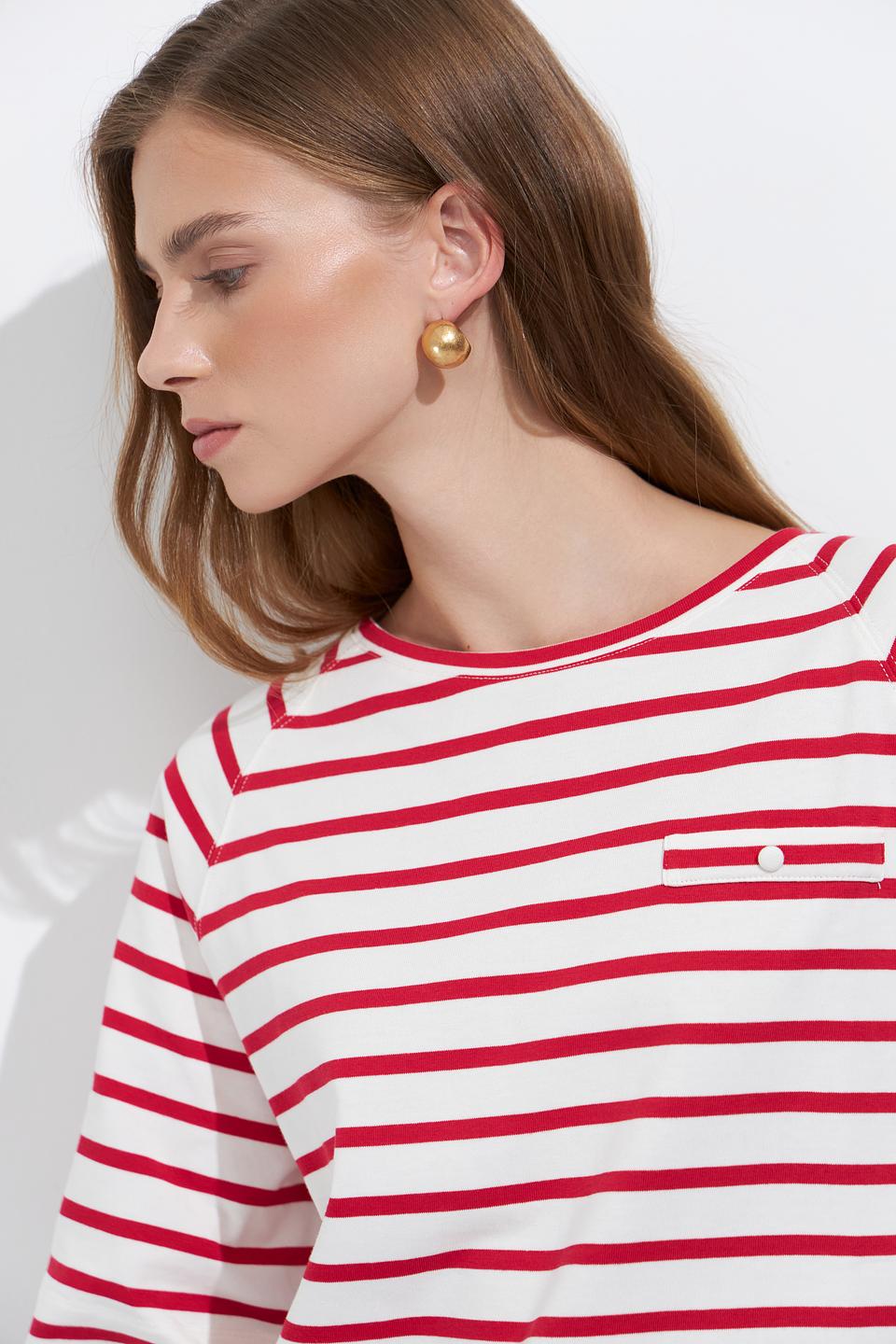Футболка Luisa Cerano в полоску