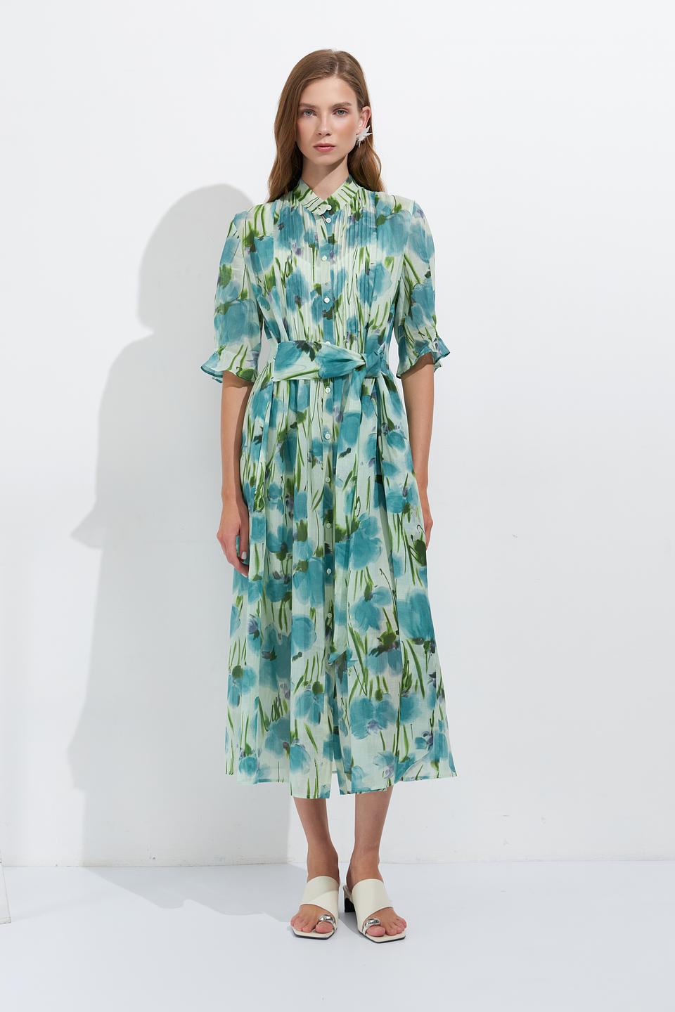 Платье Luisa Cerano с цветочным принтом