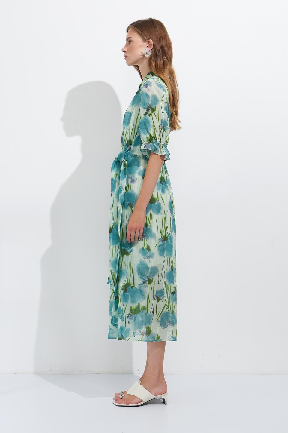 Платье Luisa Cerano с цветочным принтом