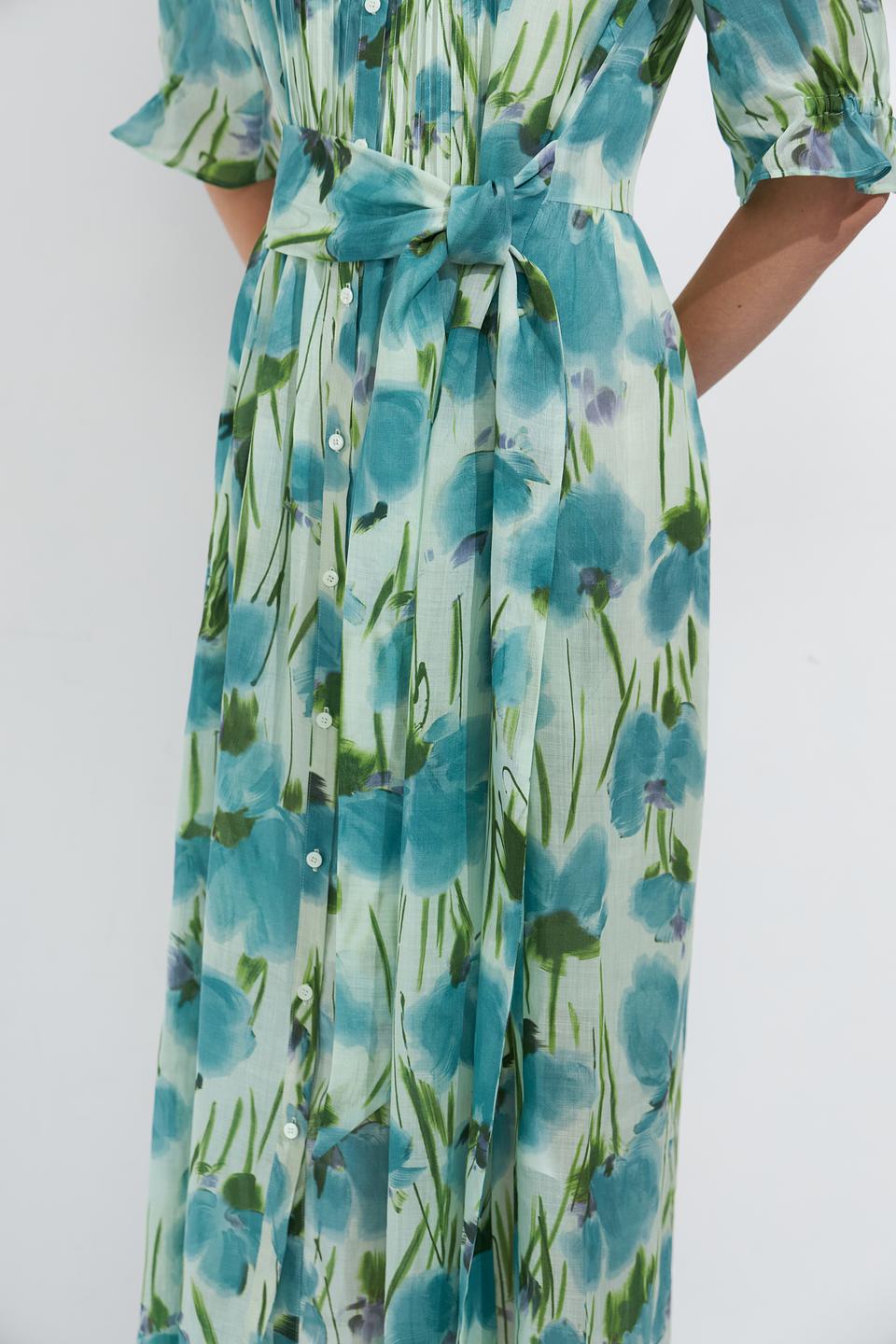 Платье Luisa Cerano с цветочным принтом