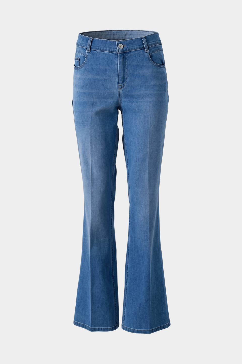 Джинсы Gardeur клеш голубой