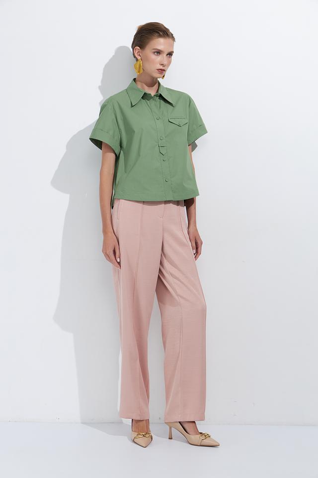 Брюки Marc Aurel прямые, розовые