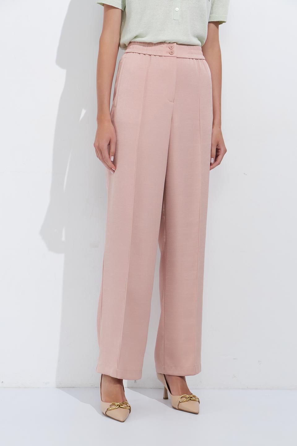 Брюки Marc Aurel прямые, розовые