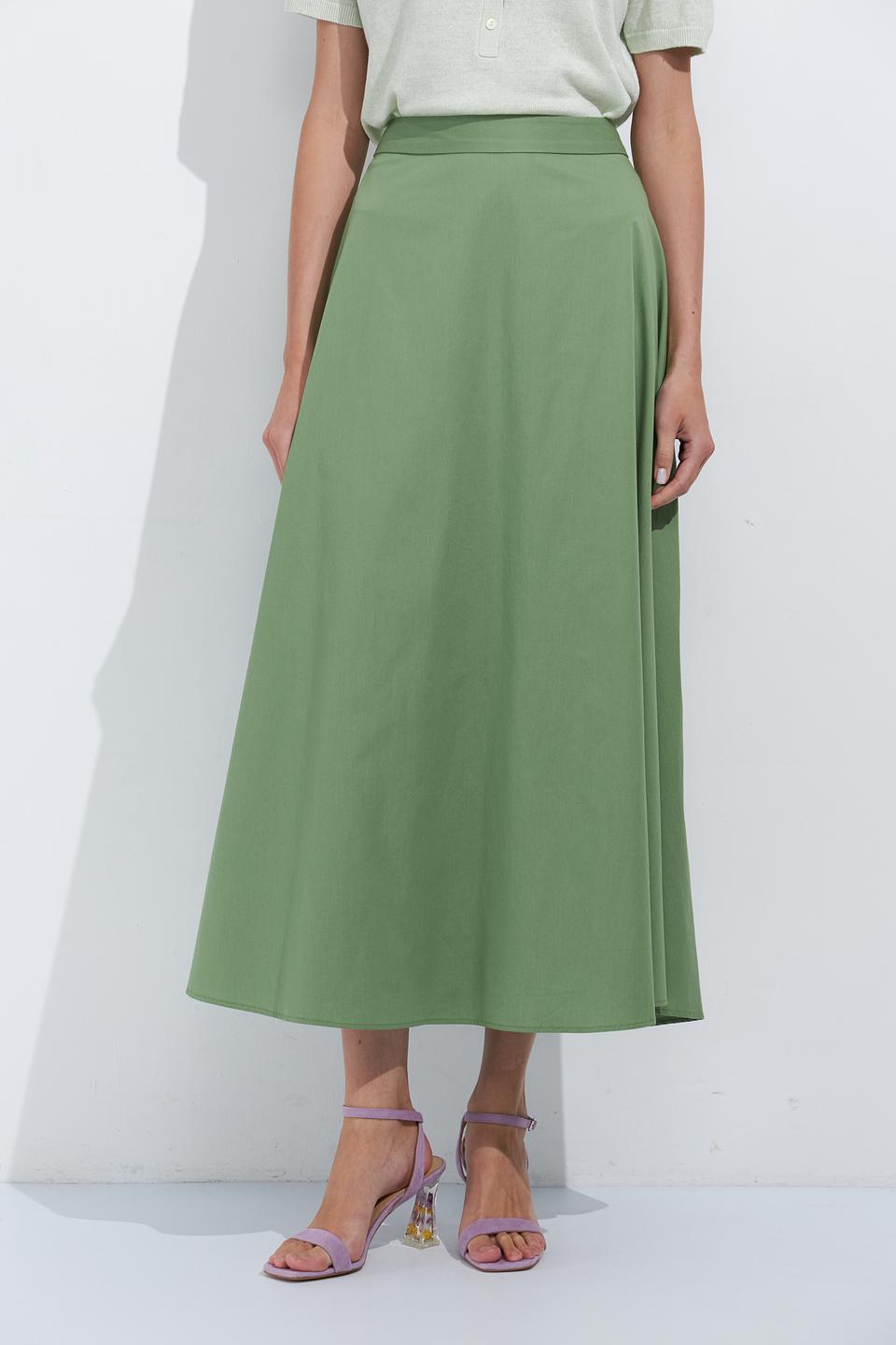 Юбка Luisa Cerano оливковая