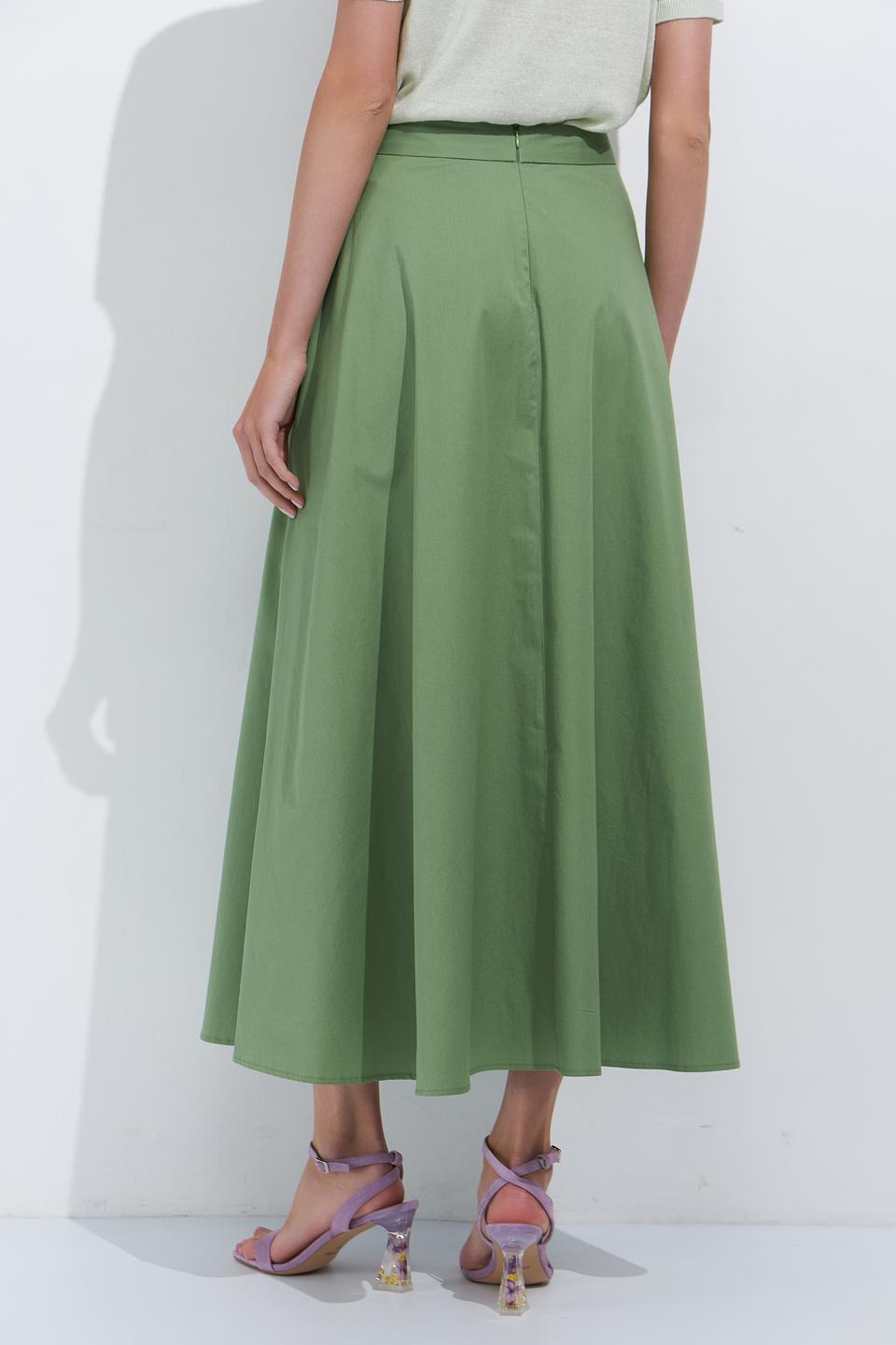 Юбка Luisa Cerano оливковая