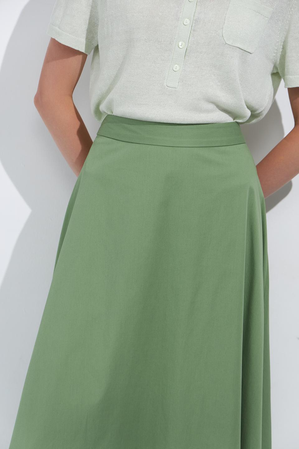 Юбка Luisa Cerano оливковая