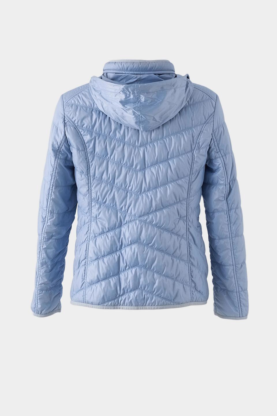 Куртка Lebek стеганая голубая