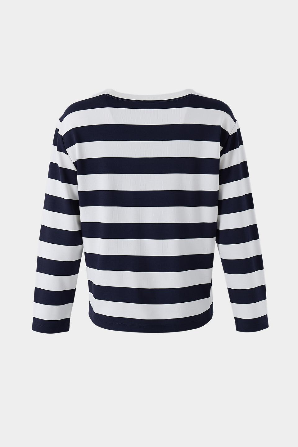 Пуловер Monari в полоску