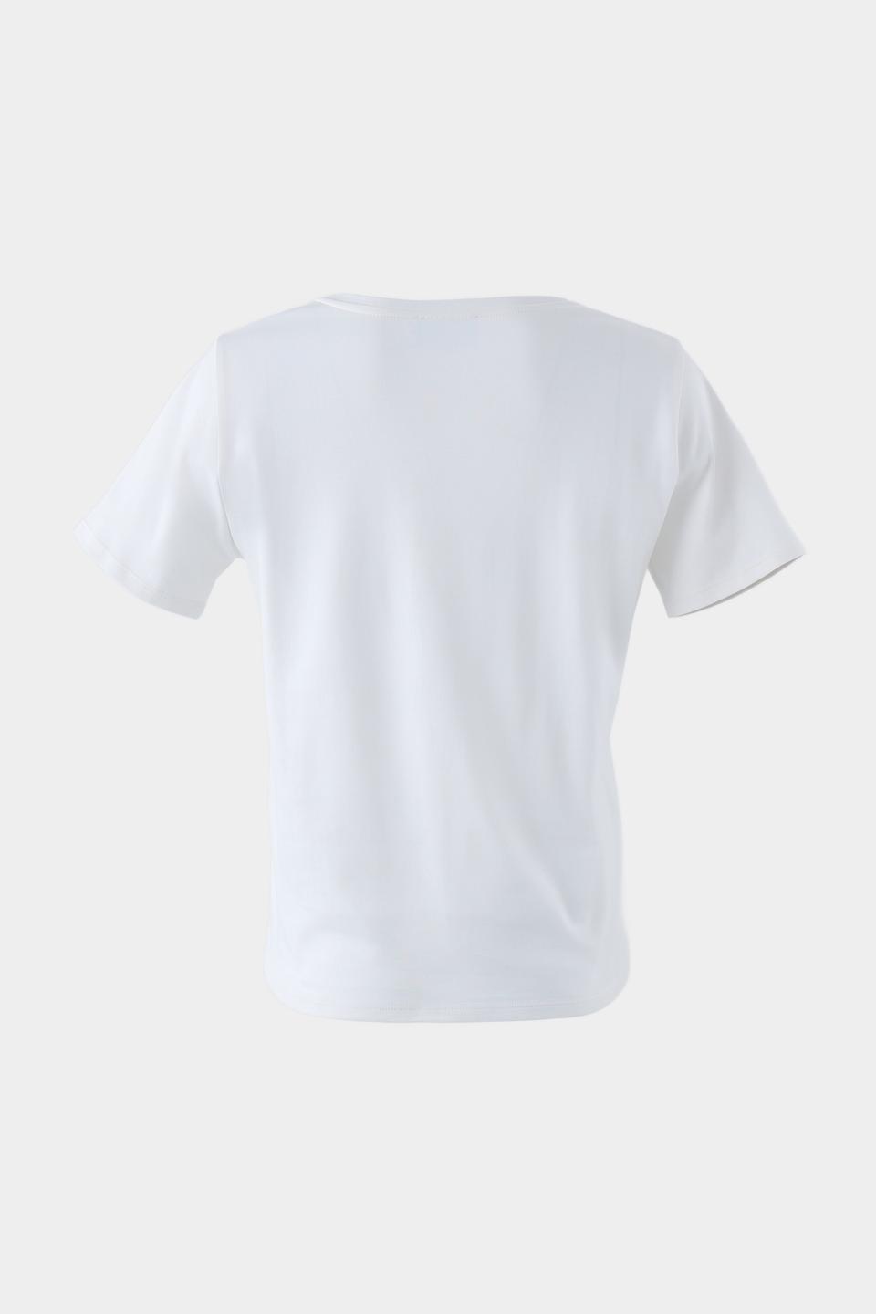 Футболка Monari с принтом белый