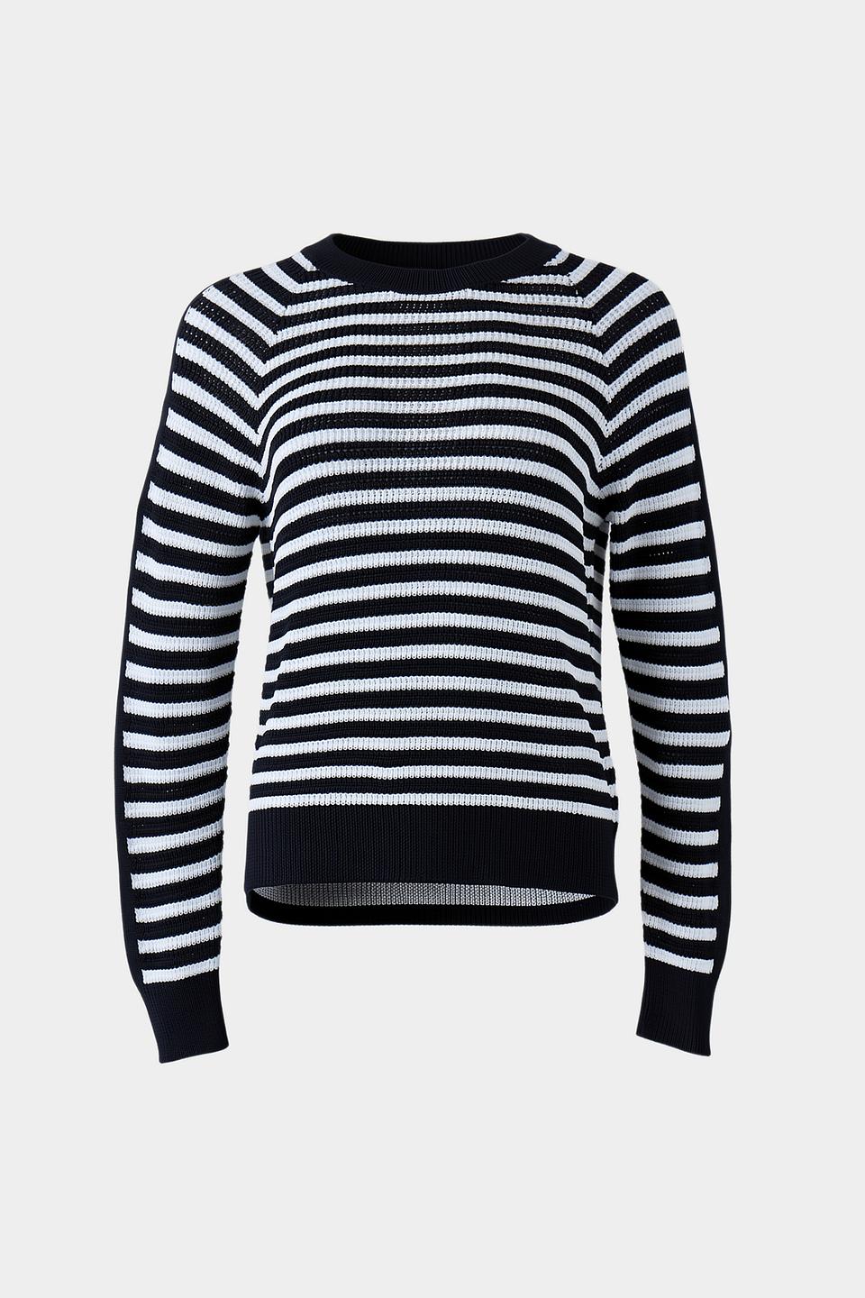 Пуловер Monari в полоску