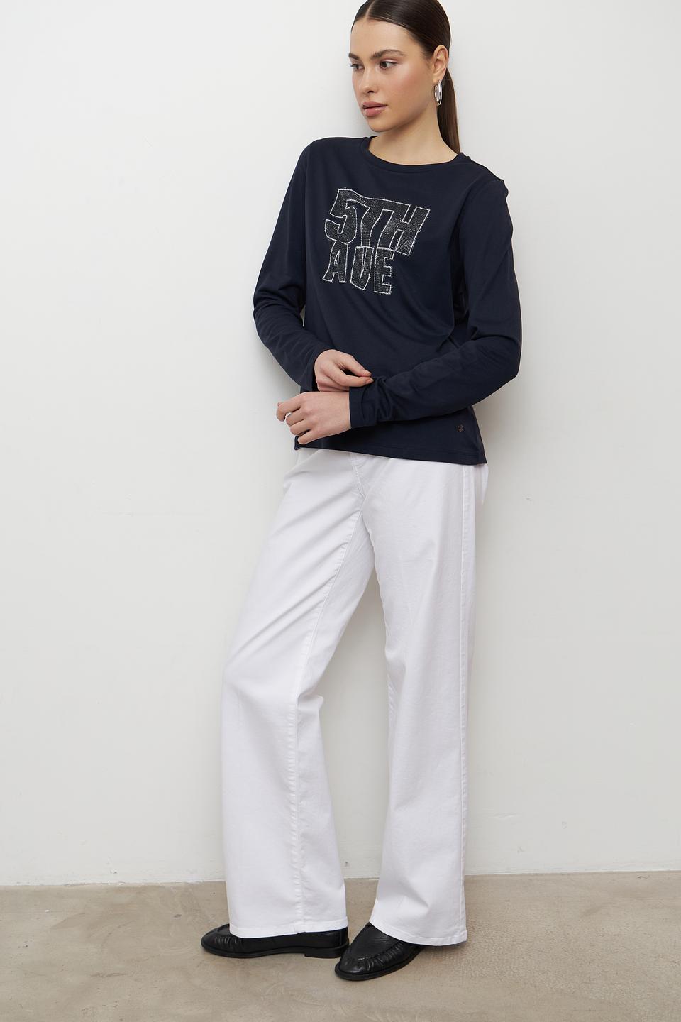 Футболка Monari с 5th Ave, тёмно-синяя