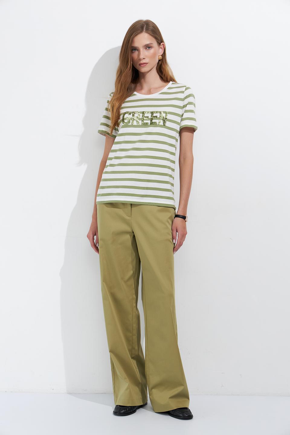 Футболка MORE and MORE в полоску