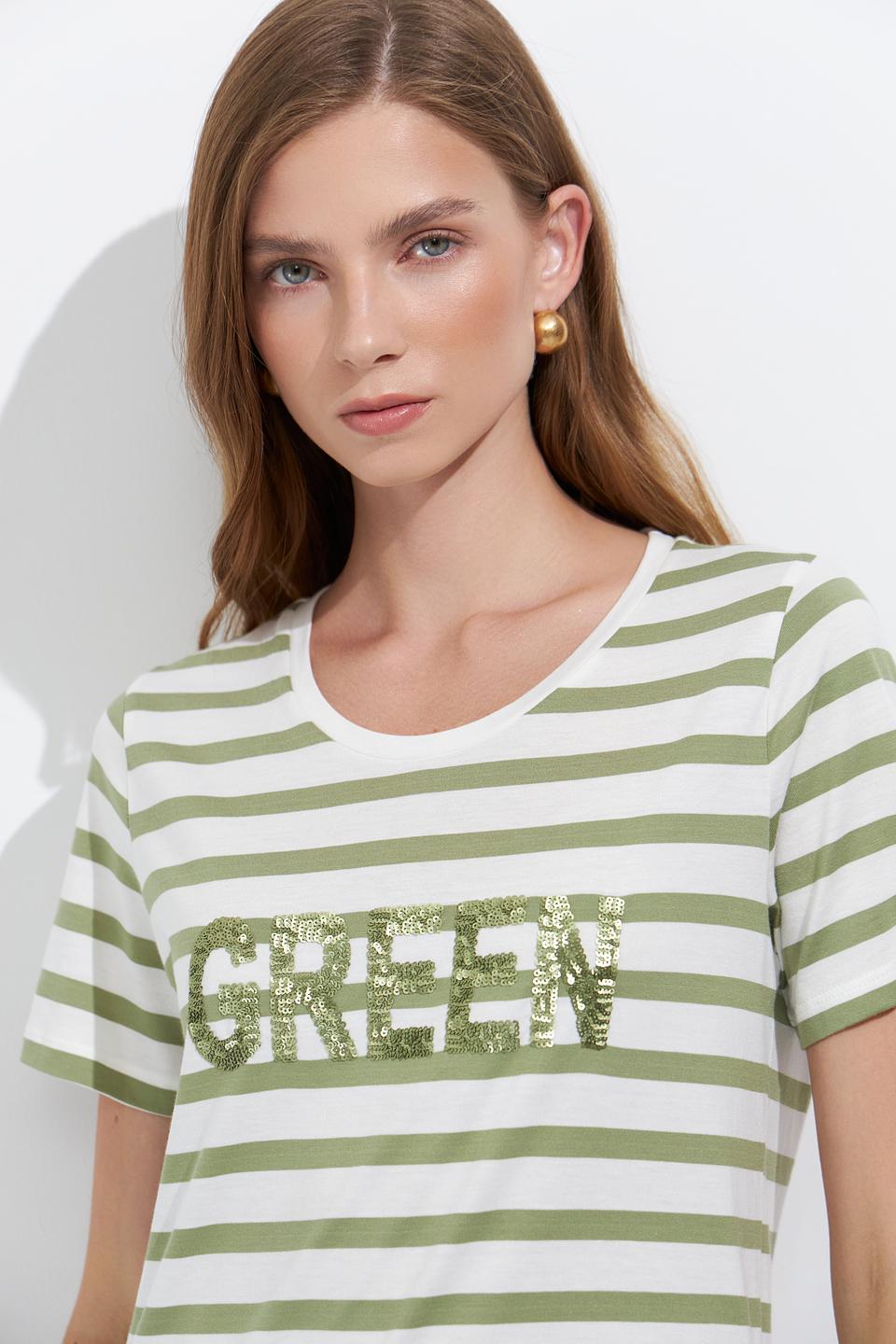 Футболка MORE and MORE в полоску