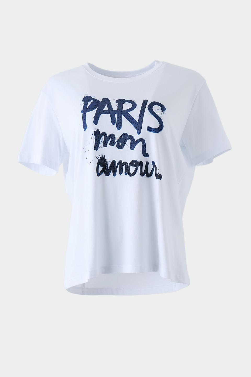 Футболка Catnoir Paris mon amour белая