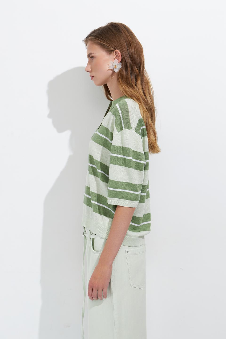 Пуловер Luisa Cerano в полоску