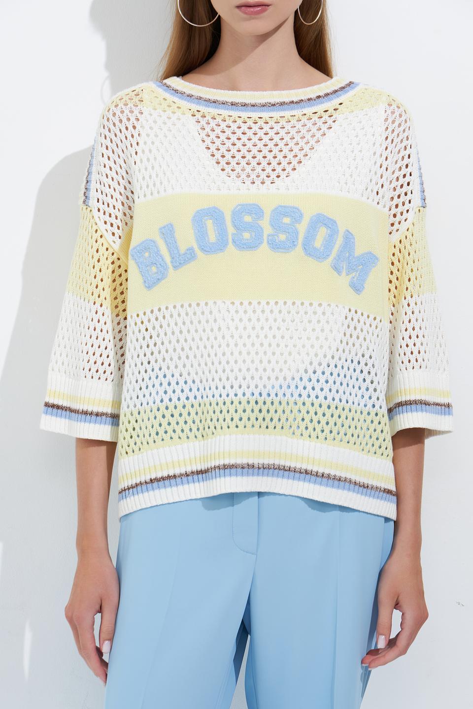 Пуловер Lecomte с вышивкой Blossom