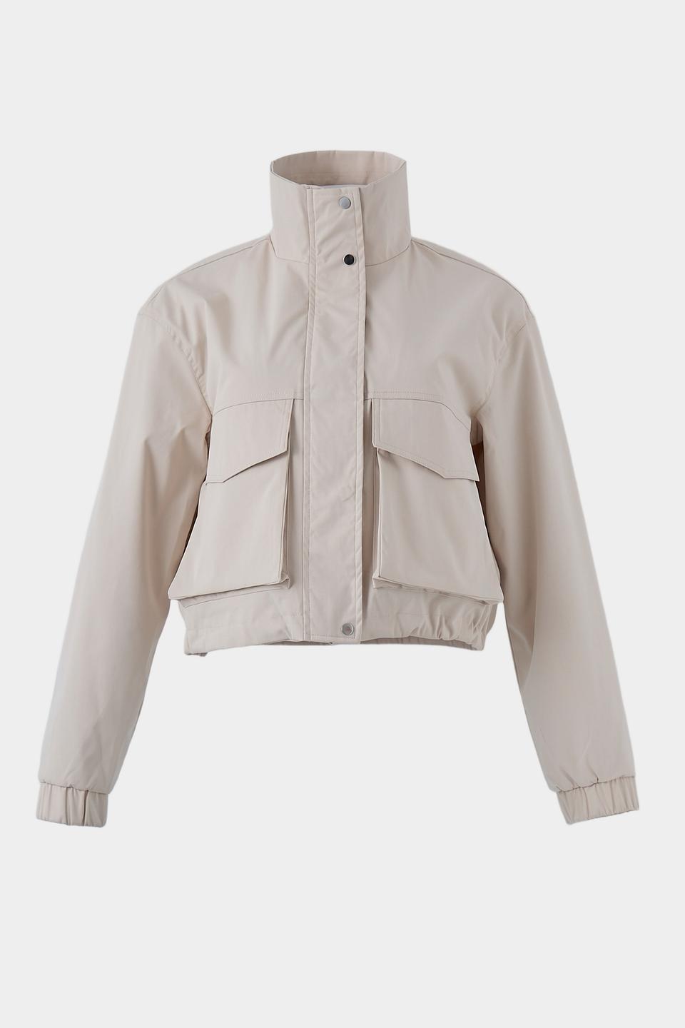 Куртка Broadway бежевая укороченная