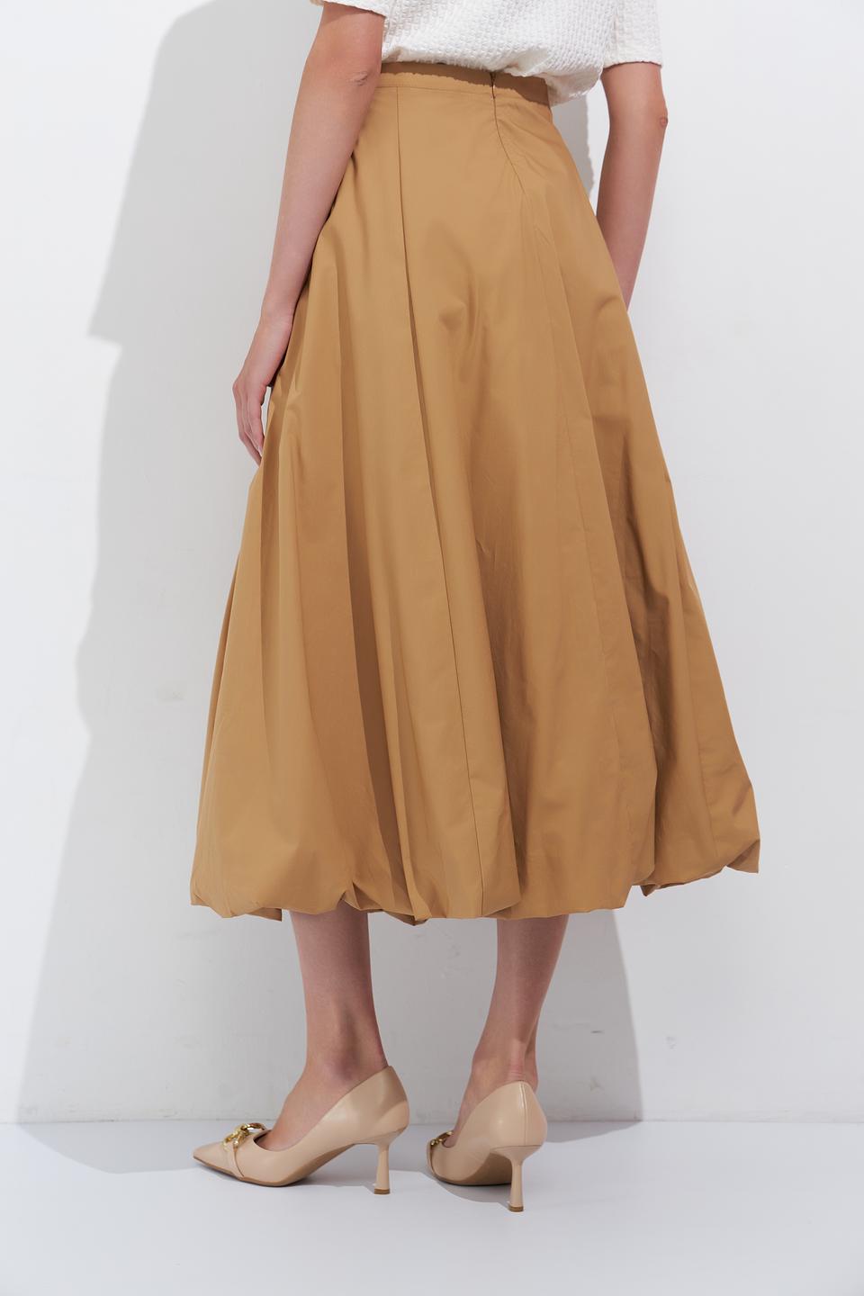 Юбка Zanetti расклешенная бежевая