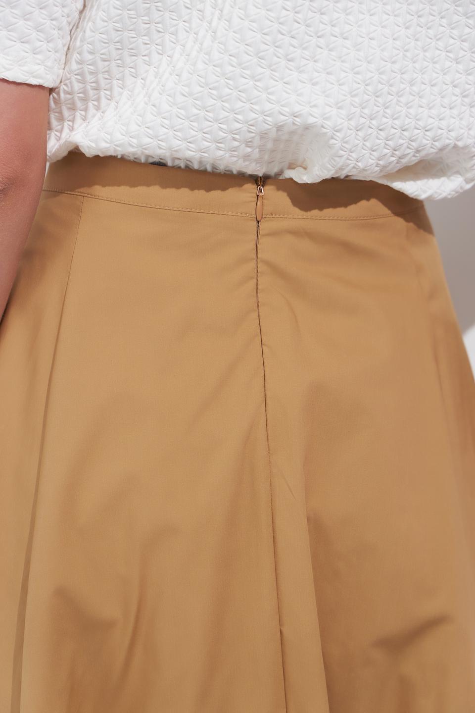 Юбка Zanetti расклешенная бежевая