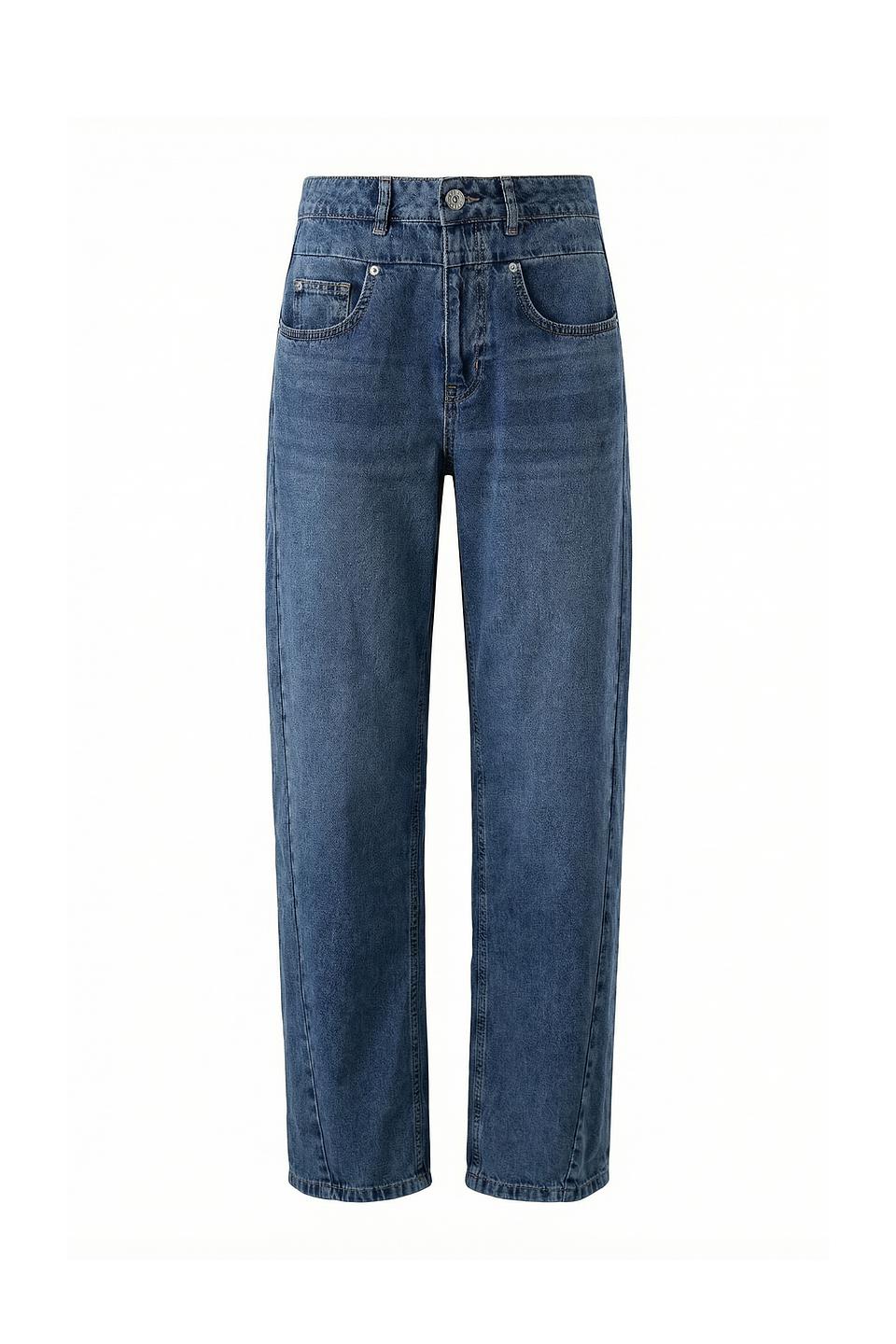 Джинсы Marc Aurel широкие голубые
