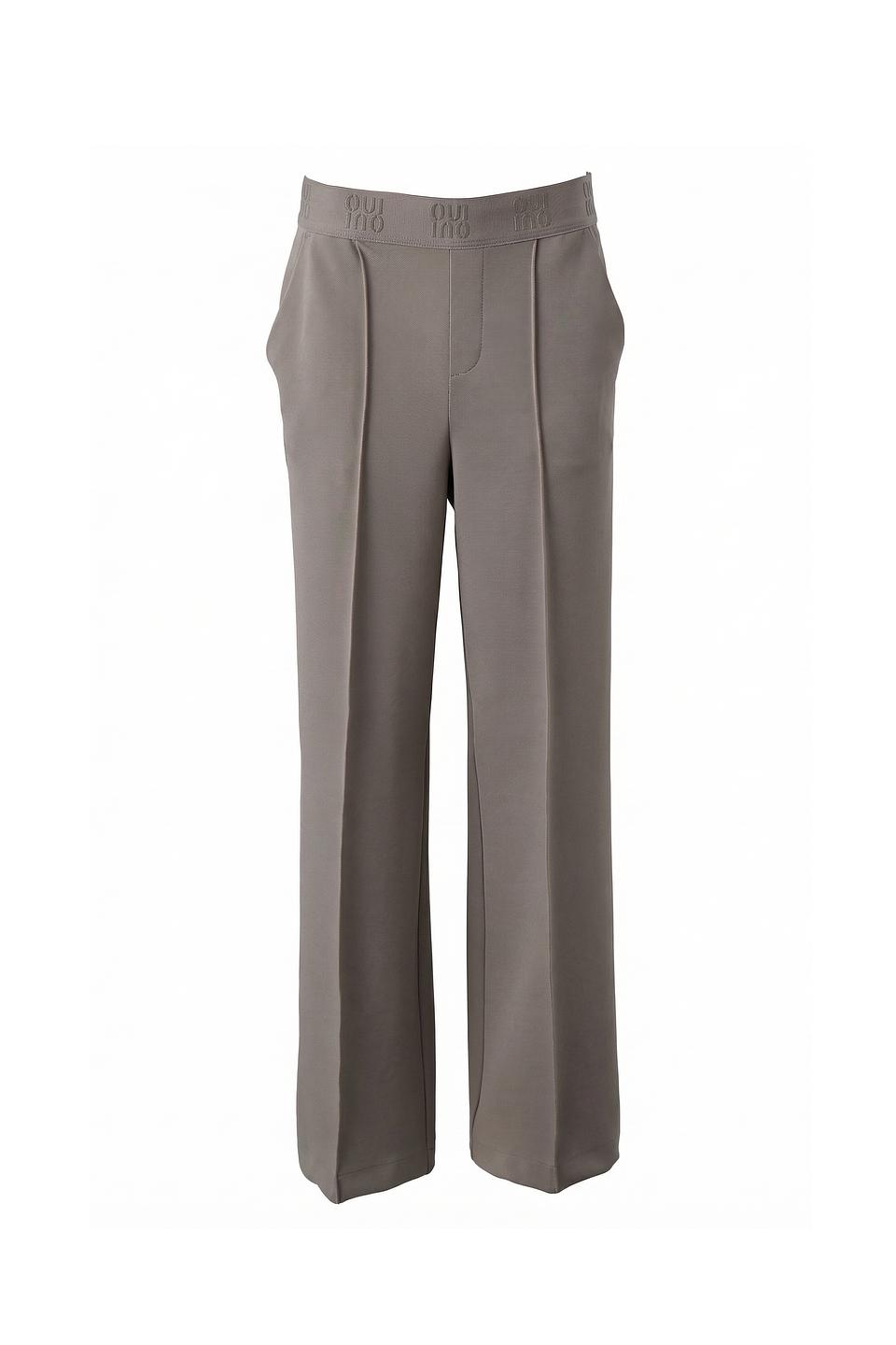 Брюки Oui палаццо бежевые