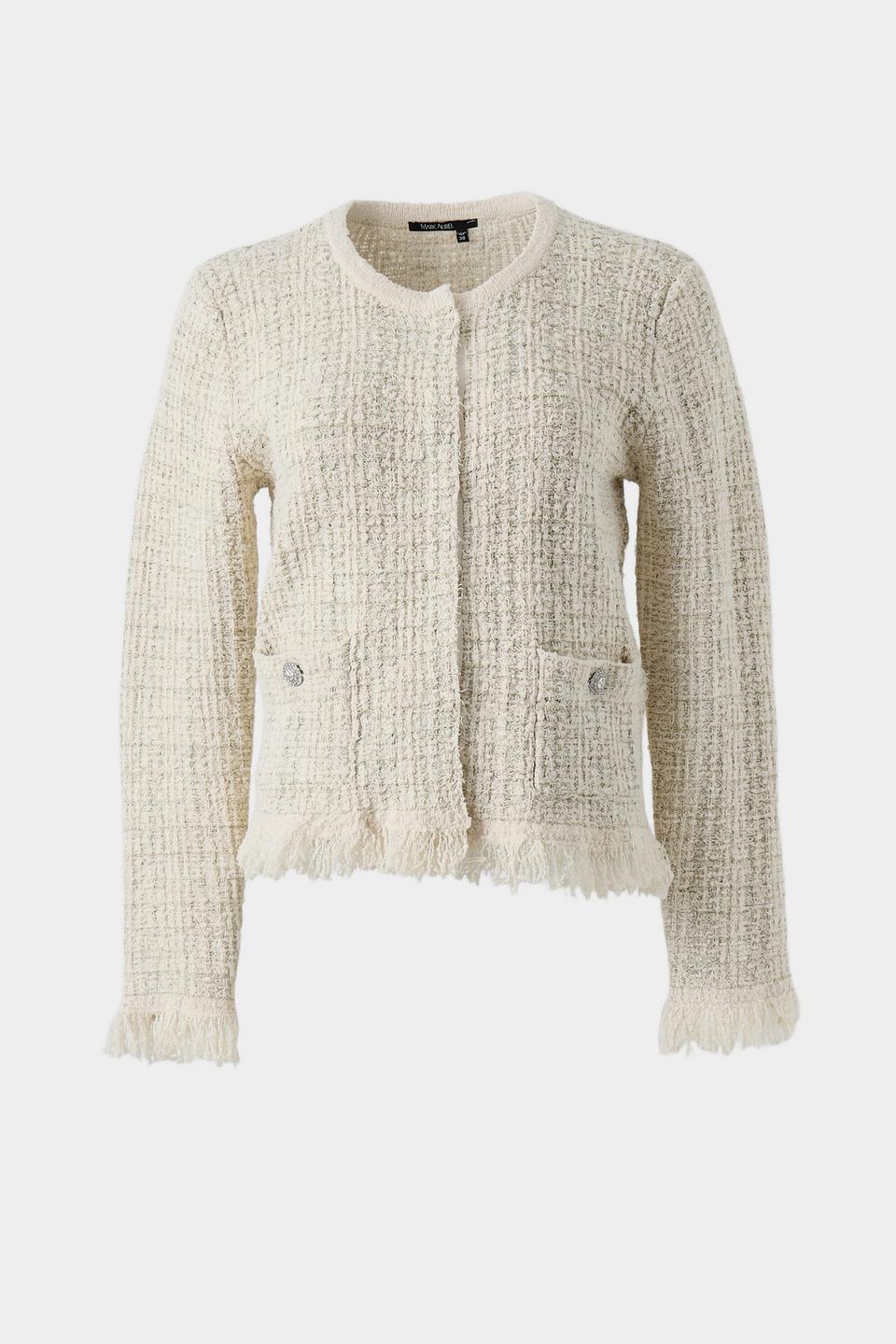 Жакет Marc Aurel с бахромой