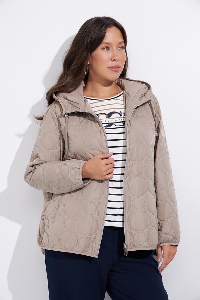 Куртка Lebek стеганая бежевая