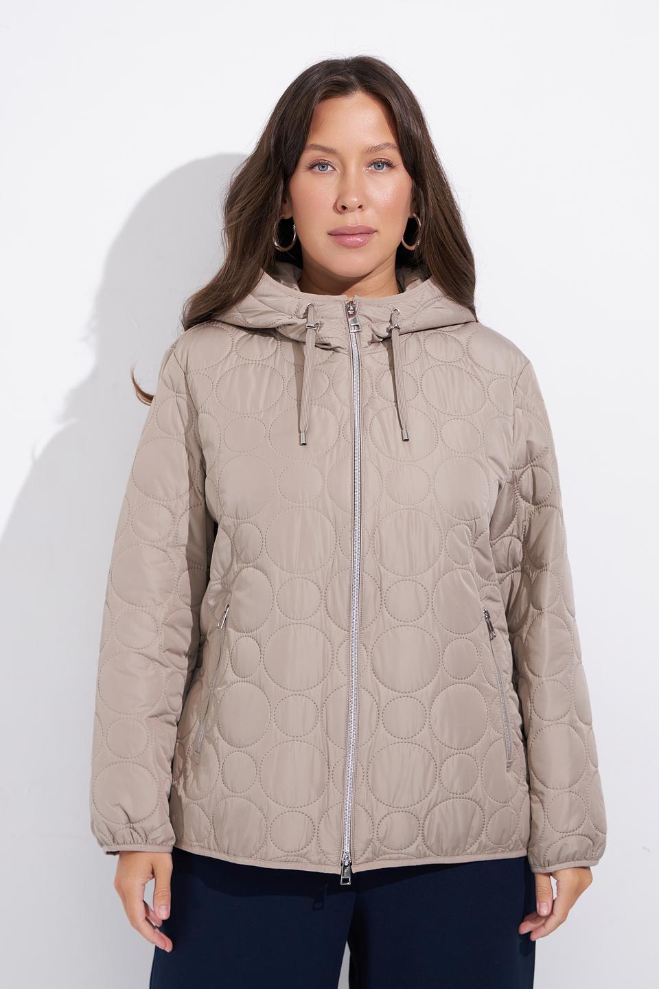 Куртка Lebek стеганая бежевая