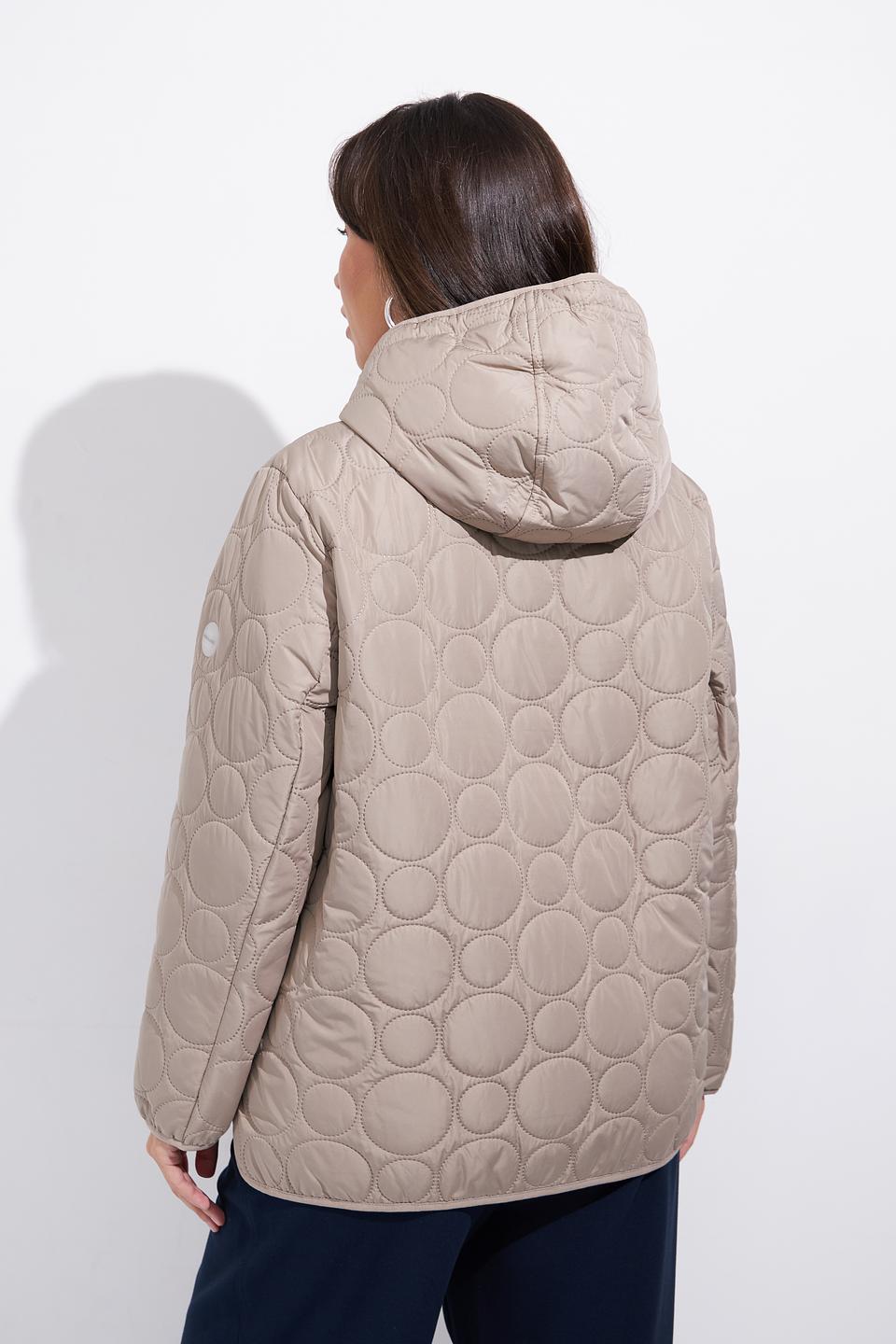 Куртка Lebek стеганая бежевая