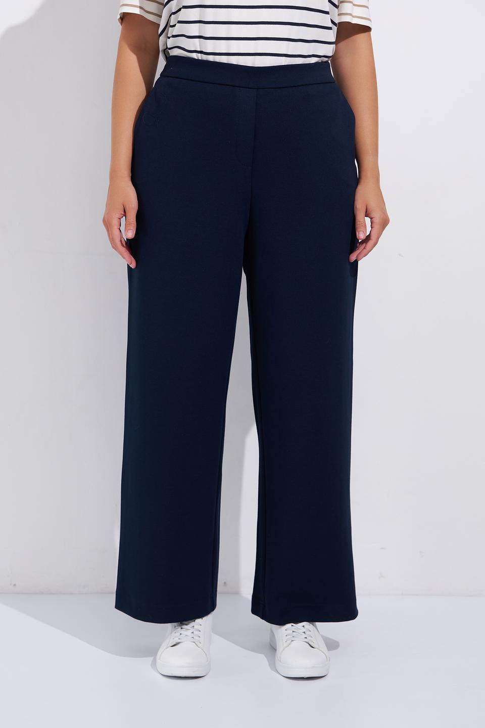 Брюки палаццо Rabe collection синие