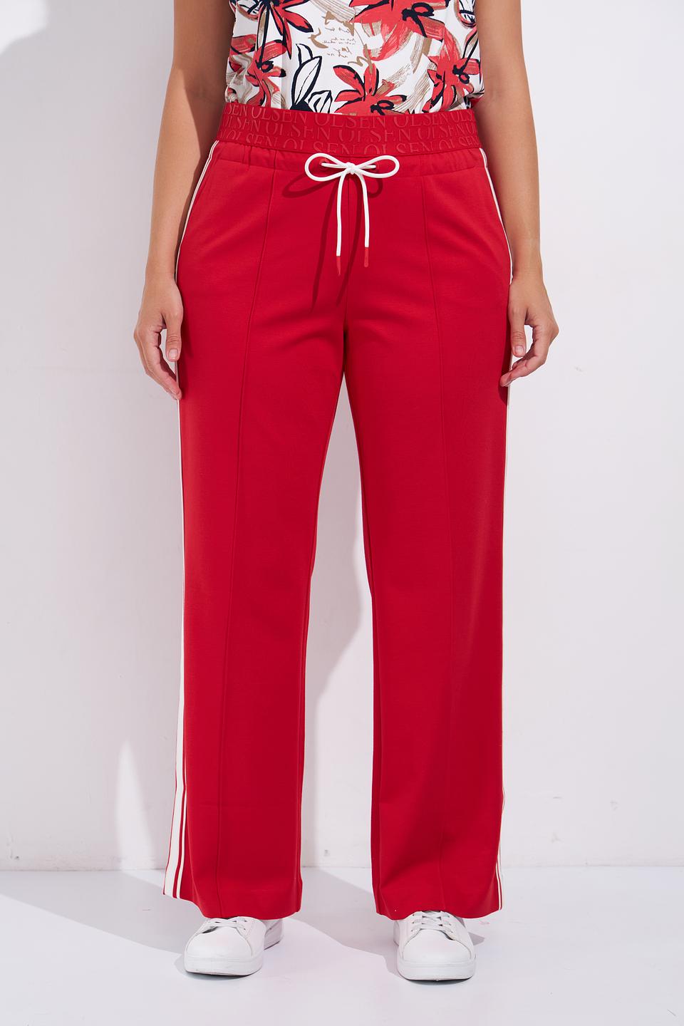 Брюки спортивные Olsen красные