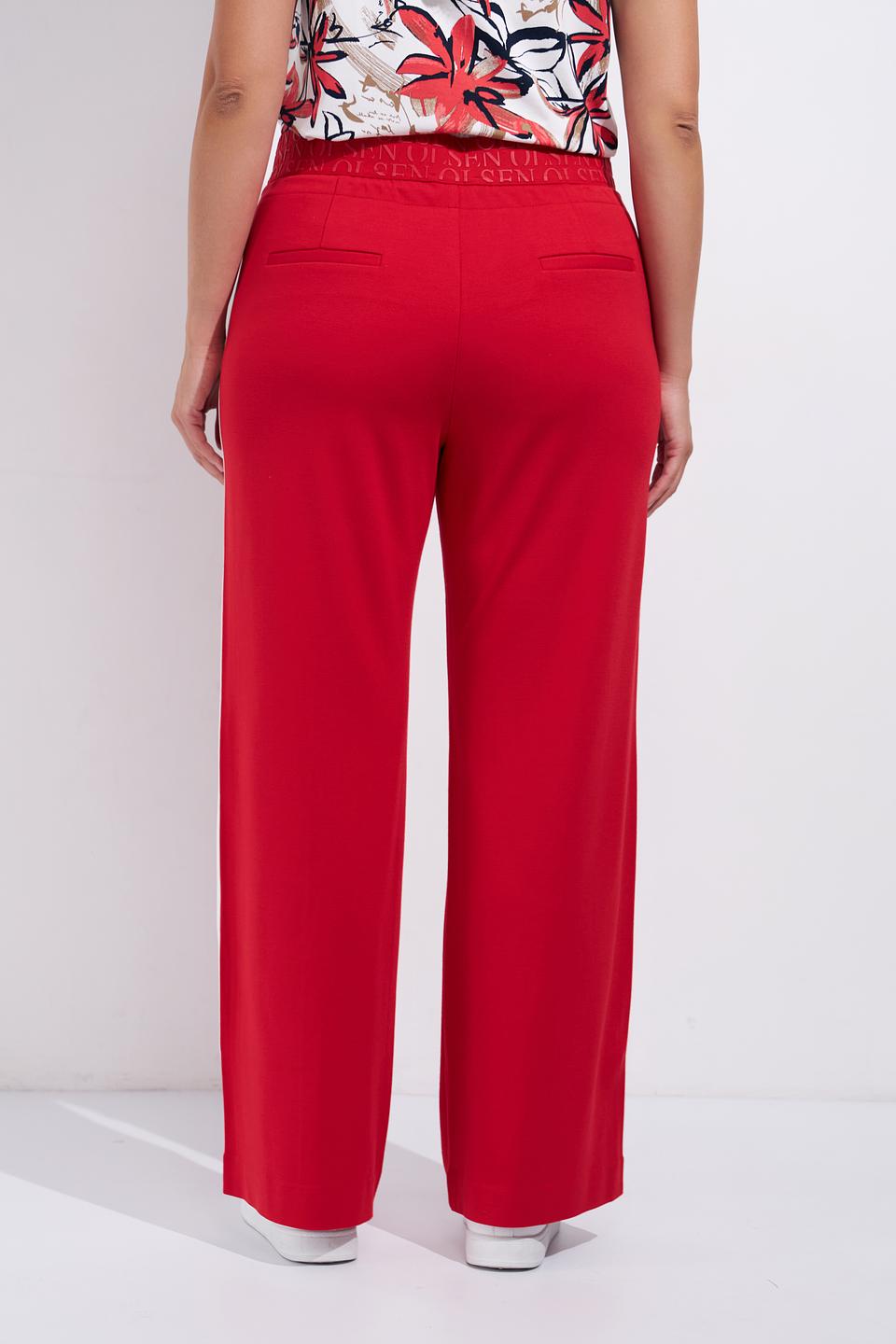Брюки спортивные Olsen красные