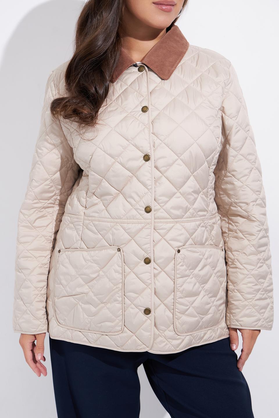 Куртка стеганая Betty Barclay бежевая