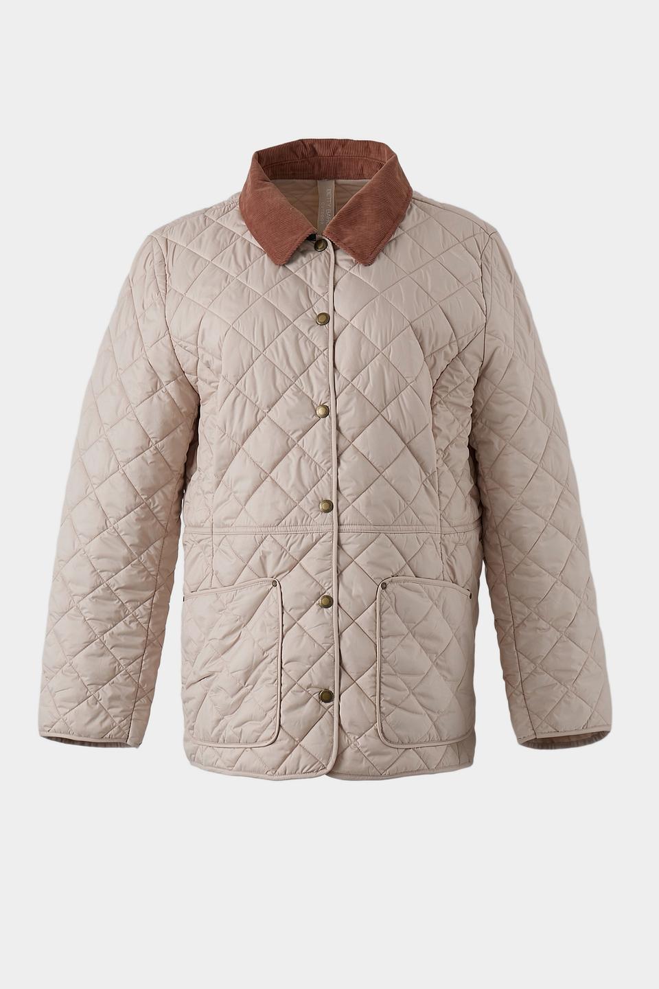 Куртка стеганая Betty Barclay бежевая